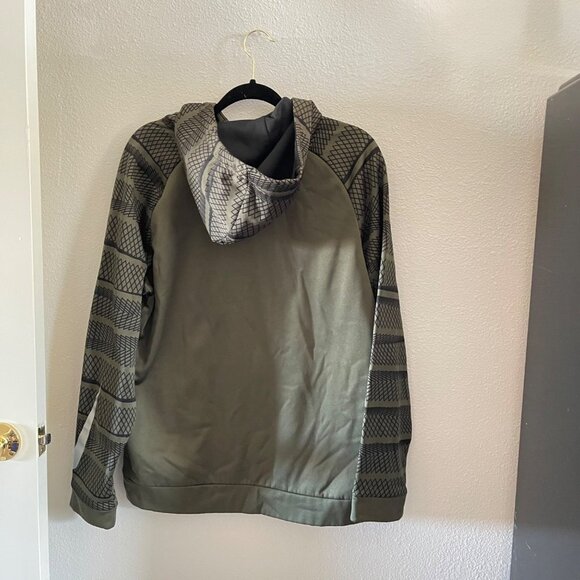 Nike Olive Green Graphic Print Men's Sweater - Picture 2 of 5